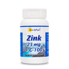 SunSplash Zink 25 mg + C-100